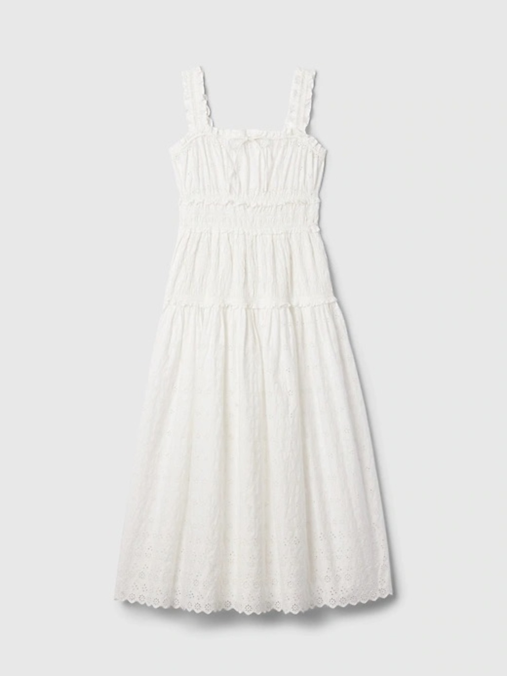 Gap × DÔEN Eyelet Midi Dress